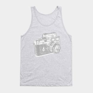 Retro Vintage Camera Side View Tank Top